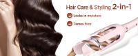 Rizador de hierro automático BESTOPE PRO, varita rizadora reemplazable con barril de 2 tamaños (1", 1,25") y 3 temperaturas, ondulador de cabello - details 8
