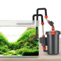 Filtro externo para tanque de peces, bomba de agua de cubo de lavado ligero Simple, limpiador de pecera, accesorios de Acuario, 220V, 6W - details 5