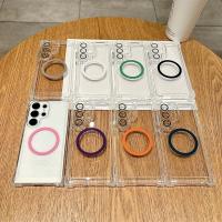 Funda de Armadura Transparente Magnética para Samsung Cubierta Protectora de Choque Reforzada con Corners de Lujo Ultra - details 1
