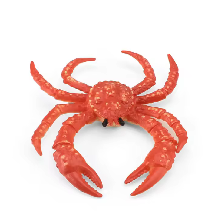 Nuevos adornos de animales en el océano de PVC, decoración Multicolor, artesanías, peces, estrellas de mar, muñecos, animales simulados, decoración del hogar - 1