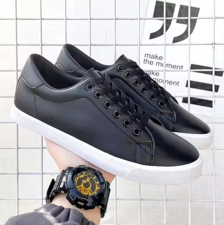 Nuevos zapatos casuales de cuero para hombre. - 1