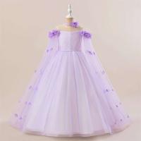 Elegante Vestido de Baile de Tul Diseño de Flores de Esponja para Bodas y Fiestas - details 6