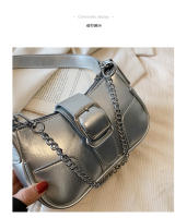 Bolso de Cadena Niche, Bolso de axila con Textura de alta gama para Mujer, Bolso Baguette de hombro a la moda, Bolso Cruzado - details 21