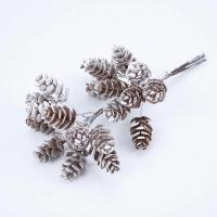 Ramas de pino artificiales 10 piezas flores decorativas hogar y boda ideal para Navidad - details 2