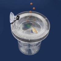 Caja de incubación flotante con ventosa, incubadora de pecera de plástico desmontable, caja de cría de Guppy semitransparente - details 1