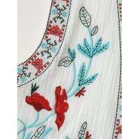 BUNO-Chaleco bordado con flores para mujer, chaleco bordado romántico multiestilo, vacaciones de verano, fecha de Picnic, novedad de 2025 - details 8