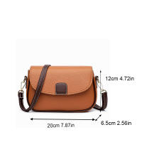 Bolso cruzado de hombro para mujer, bandolera pequeña con diseño de lujo, informal, con solapa - details 17