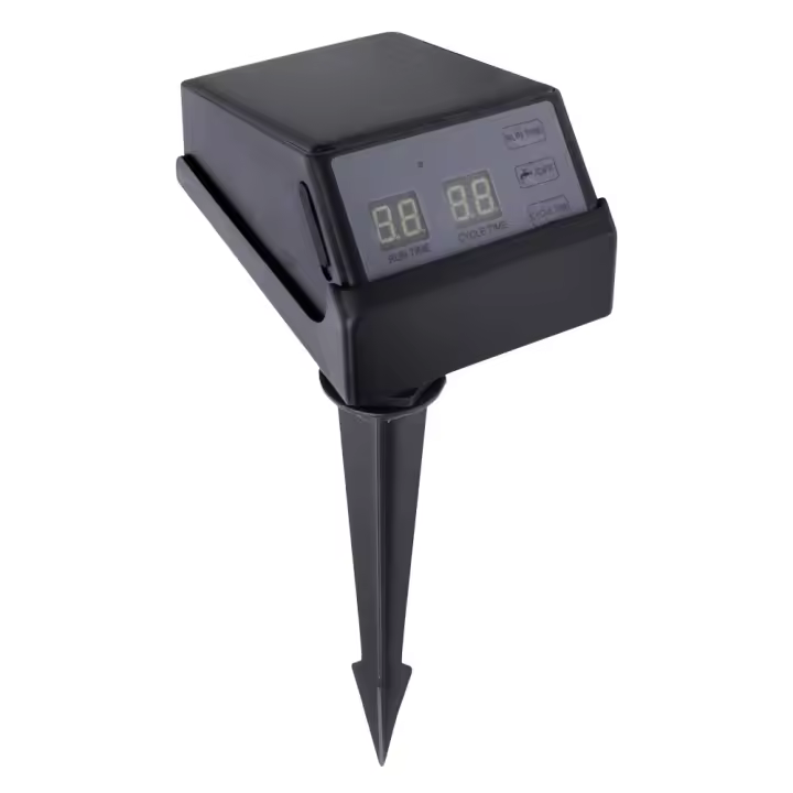 Temporizador de agua Solar, controlador automático de riego por goteo, sistema de riego de flores de jardín, dispositivo de Control de sincronización de energía Solar para césped - 1