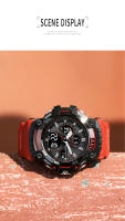 Reloj Deportivo SMAEL para Hombres con Doble Tiempo LED Digital Moda Cronógrafo de Cuentdown Caja de Aleación Impermeable Reloj Militar de Pulsera - details 10