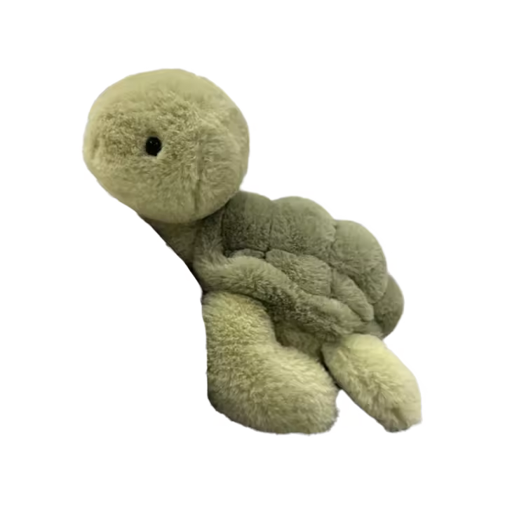 Muñeco De Peluche Tortuga Jelly Cat 28cm Juguete Creativo Para Compañía Simulación De Mascota Para Niños Regalo De Vacaciones - 1
