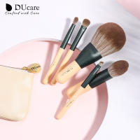 Brochas de Maquillaje DUcare 5PCS Set Herramientas de Belleza para Mezclar Blush Sombra de Ojos y Base en Polvo Cosmético - details 5