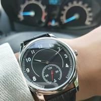 Dugary relojes de cuarzo para hombres moda comercio zafiro impermeable dial toda la noche marca luminosa retro reloj religio masculino - details 10