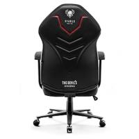 Silla Gamer de Oficina Tela Diseño Ergonómico Cojín Apoyabrazos Cómodos (Negro-Negro) - details 6