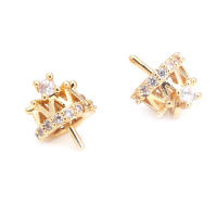 Colgante de Abalorio de Cuentas de Medio Agujero de Oro 18K Material de Metal de China - details 35