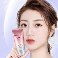 Larga duración para cuerpo y rostro, protector solar resistente al agua, crema protectora para la piel, crema protectora solar facial SPF50+, 60ml - details 0