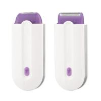 Depiladora eléctrica, afeitadora eléctrica, Mini afeitadora recargable, elimina la depilación indolora, depiladora Facial para el cuerpo Facial - details 4