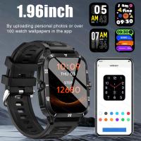 Reloj inteligente, llamadas/marcación inalámbricas, modo multideporte, recordatorio y rechazo de llamadas, recordatorio de SMS, para iPhone/Andriod - details 2