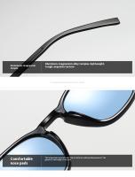 Gafas de sol fotocromáticas polarizadas vintage para hombre y mujer, protección UV, para exteriores - details 14