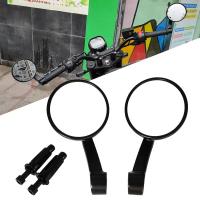Nuevo espejo retrovisor lateral redondo para motocicleta, espejo retrovisor reflectante Retro, cristal Universal para Harley 750 Street XL883 1200 X48 Gold Star 300 cb650r Triumph T120 Daytona 660 Trident 660 Tiger 900 - details 0