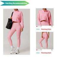 Leggings de yoga de cintura alta para mujer, pantalones deportivos de compresión con logotipo personalizado, leggings para correr, yoga y gimnasio - details 0