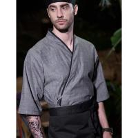 Uniformes de Chef japonés para restaurante, chaquetas de Chef de Sushi, Kimono de Chef, abrigo de cocinero, monos de camarero, camisetas de cocina - details 9