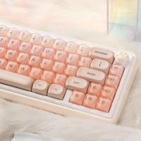 Set de Teclas de Fundación 130 Personalizadas PBT+PC, Perfil Redondo MO, Acabado Mate en Polvo, Resistente y Anti-desgaste, Compatible con Perfiles MO Estándar - details 5