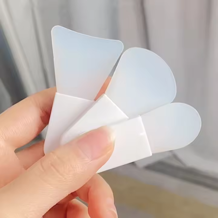 3 uds cepillo de máscara Facial de silicona crema para cara y ojos aplicador de máscara de barro raspador cepillos de limpieza Facial herramientas portátiles de viaje para el cuidado de la piel - 1