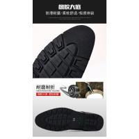 Zapatos De Talla Para Hombre De Cuero De Alta Calidad Formal Transpirables Casuales Italianos De Lujo Con Cordones Antideslizantes Para Conducir - details 6