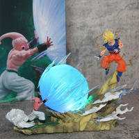Figura de acción de Buu vs Goku, Super Saiyan, Genki Bomb, estatua de Pvc, modelo de colección, juguetes, regalo - details 17