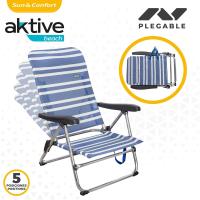 Conjunto 2 Sillas Pleg Alu 5pos 61x50x85cm C/asa-mykonos - details 3