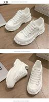 2024 primavera nuevo M05 zapatos de tenis de encaje Casual para hombres blanco de corte bajo deportes y ocio invierno fondo grueso - details 26