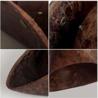 Pirate Hat Women Tricorn Hat Brown Pirate Hat Men