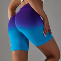Hamidou-pantalones cortos de Yoga para mujer, Shorts para correr, ciclismo, transpirables, cintura alta, entrenamiento, gimnasio, Verano - details 4