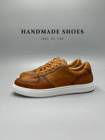 Zapatos deportivos y de ocio versátiles de cuero vacuno de primera capa retro de alta gama - details 7