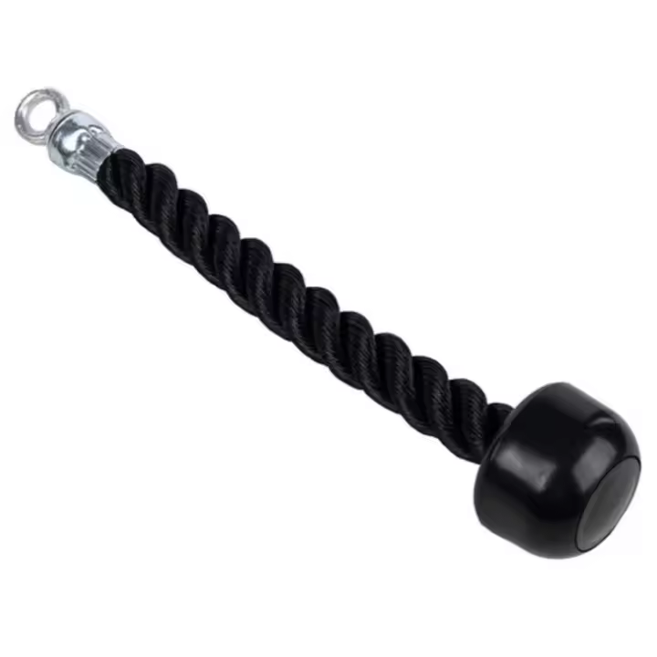 Cuerda de tracción para Fitness de un solo mango, cuerda de tracción multifuncional para tríceps, equipo de gimnasio estable para ejercicio - 1