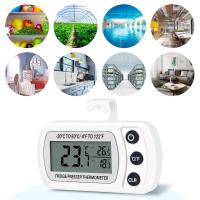 Thlevel Termómetro para Frigorífico Termómetro de Frigorífico Congelador Impermeable con Gancho, Pantalla LCD Fácil de - details 5