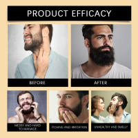 Champú Postbeard para hombres que hidrata, suaviza, nutre, limpia, controla la grasa y leche refrescante para el cuidado de la barba - details 8