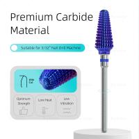 HYTOOS Taladro de Uñas de Carburo Púrpura Cortadores Profesionales para Manicura - details 2