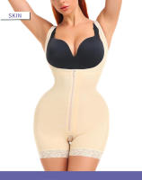 Slimming Shapewear for Women Postpartum Tummy Control Body Shaper Butt Lifter Bodysuit Zipper Open Bust Open Crotch Corset Fajas - details 15
