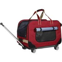 PETEMOO Transportín Plegable para Mascotas con Ruedas extraíbles Bolsa de Transporte para Gatos Perros, Conejos, Gatitos, Cachorros, Viajes, Senderismo, Camping - details 0