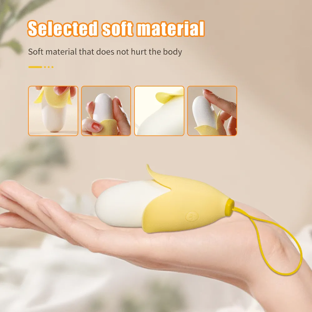 Vibrador de Dildo de Mini Banana para Mujeres Estimulador de Clítoris Vagina y Anal Juguetes Sexuales para Adultos Marca Kaelynn - details 9