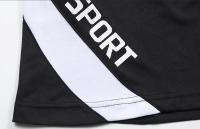 Ropa Deportiva transpirable de secado rápido para hombre, traje de camiseta de manga corta y pantalones cortos, Verano - details 0