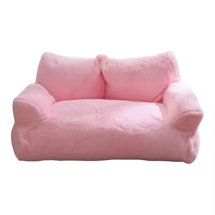 Cama de felpa cálida para gatos, sofá suave para mascotas, casa cómoda para dormir, nido para perros pequeños y medianos, suministros para cachorros - 1