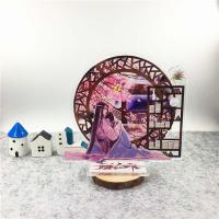 Tarjeta Lan WangJi gran maestro de demoníaco Wei Wuxian Mo Dao Zu Shi figura modelo placa acrílico soporte figura modelo Juguetes - details 4