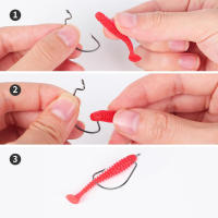 Señuelos de bandas blandas para lucioperca, conjunto de accesorios, wobblers para pesca - details 3