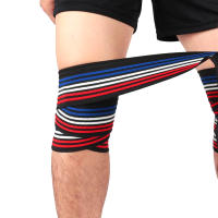 Sports Elastic Compression Knee Bandages Brace Wrap Crossfit Leg Support Strap for Gym Sports Weightlifting Squats Training - details 18