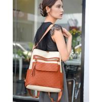 Nueva mochila para mujer con estampado de diamantes, moda simple y versátil, que mejora la calidad de la mochila de gran capacidad. - details 10