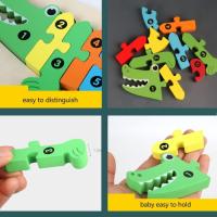 Rompecabezas de Madera Montessori Colorido y Educativo para Niños de 3-4 Años Juego de 6 Piezas - details 3