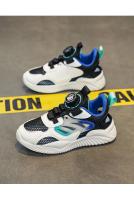 Sandalias de niños 2025 nuevo verano deportivas rojas zapatos niños malla transpirable zapatos de playa bolsa cabeza medio y niños mayores - details 1