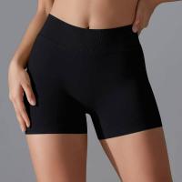 Pantalones cortos de yoga sin costuras para mujer, pantalones cortos deportivos que levantan los glúteos, transpirables, de secado rápido - details 4
